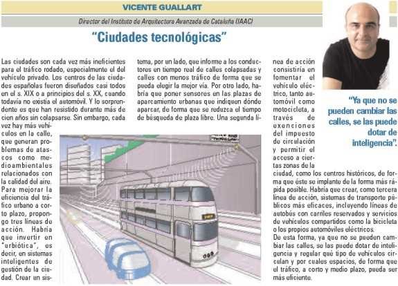 Vicente Guallart Ciudades tecnológicas