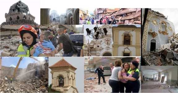 Collage de imagenes de Lorca