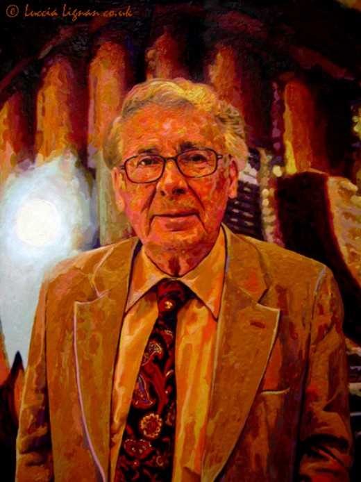 Retraro titulado Mr. Rafael Manzano Martos from Spain to London