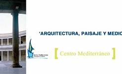 Palacio de Carlos V y Logo del Curso