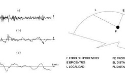 Datos del simógrafo y elementos de un sismo