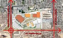 Plano de situación del Centro Comercial Plaza Norte