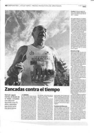 ZANCADAS CONTRA EL TIEMPO