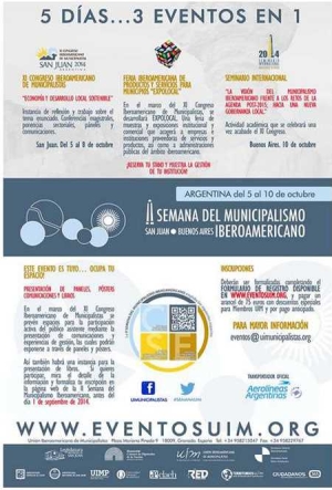 ARGENTINA ACOGE LA II SEMANA DEL MUNICIPALISMO IBEROAMERICANO