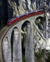 PAISAJE ‘MÓVIL’: El Ferrocarril Rético de Italia y Suiza